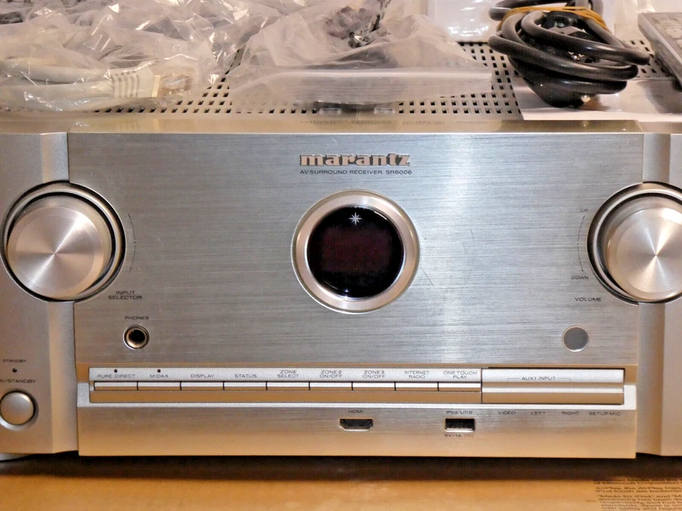 Marantz SR6006 7.1 High-End AV-Receiver Silber in OVP, 2 Jahre Garantie - Bild 3 von 4