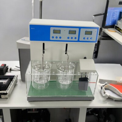 Lab Disintegration Time Limit DissolutionTester Double Cups  Aotomatic Control