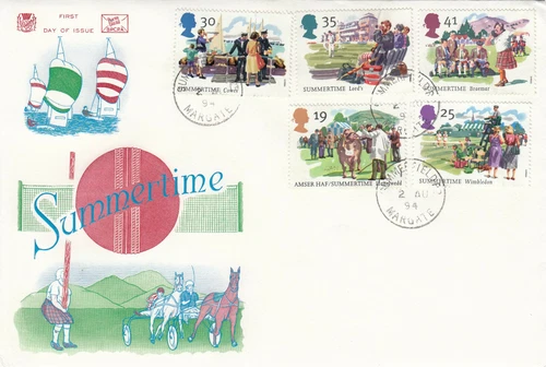 Summertime GB Stuart FDC CDS Summerfield  1994 (92426)