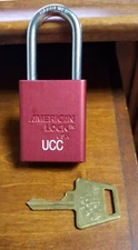 American Lock Series 1105 Custom Engraved UCC New With Key