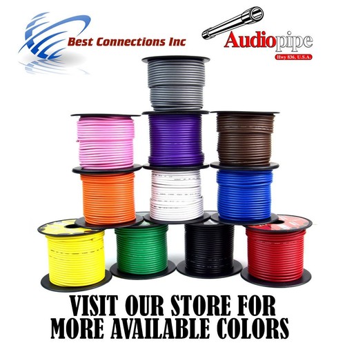 16 Gauge Car Audio Primary Wire (100ft–Brown)– Remote, Power/Ground Electrical - Picture 10 of 12