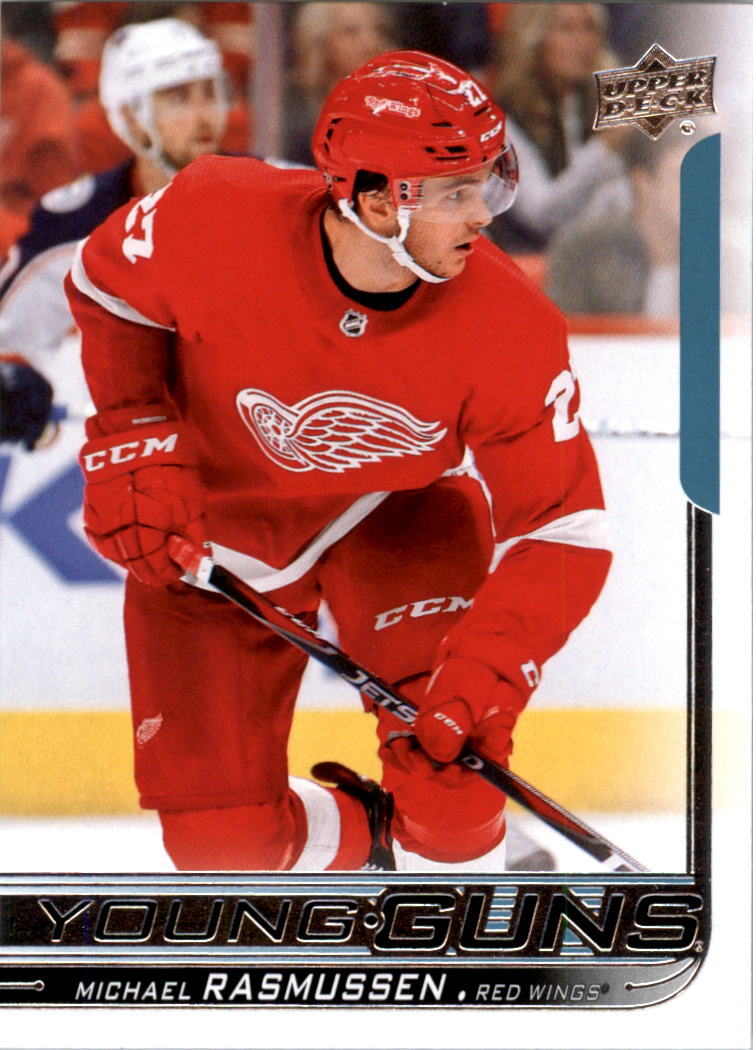 B4342- 2018-19 Upper Deck #226 Michael Rasmussen YG RC - NM-MT
