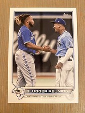 Wander Franco & Valdimir Guerrero Jr 2022 Topps Series 1 Slugger Reunion #329