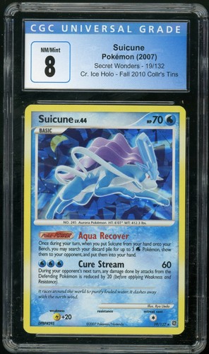 Suicune graded CGC 8 for sale on eBay
