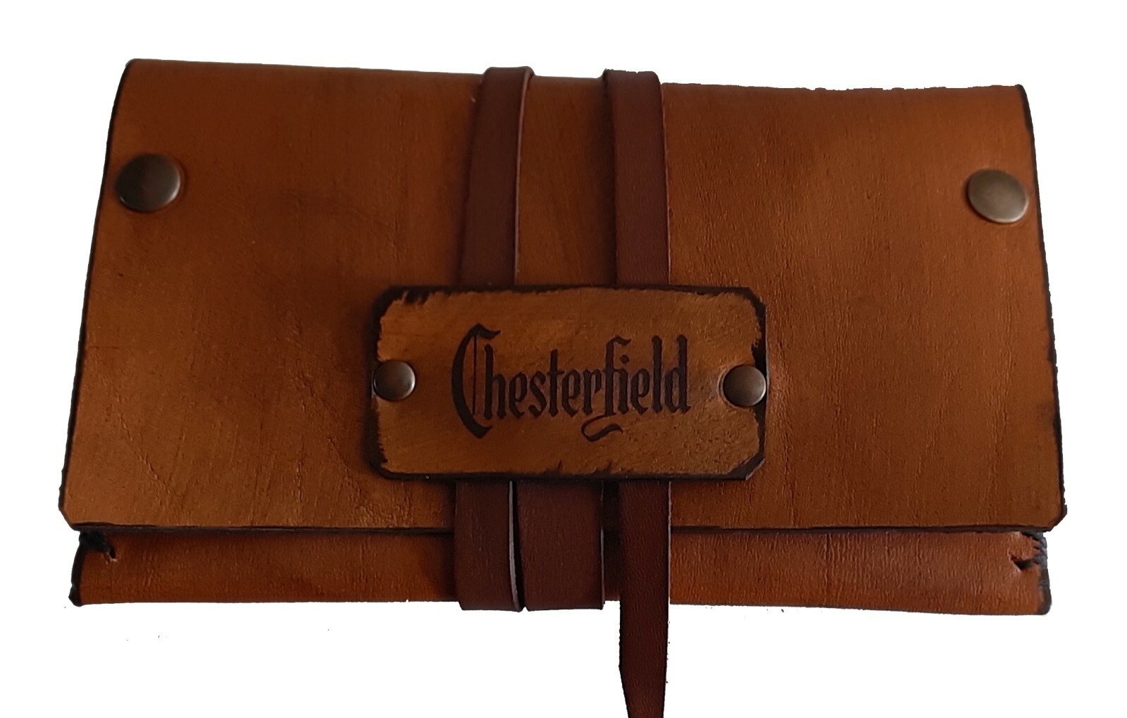 CUSTOM GENUINE LEATHER TOBACCO HOLDER 