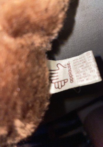 Vintage Snuffleupagus Reindeer Mini Plush 5" Applause Sesame Street Plush - Picture 7 of 8