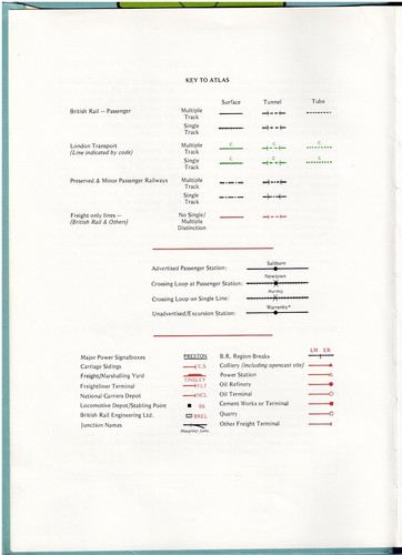 Rail Atlas of Britain 1977 by Stuart Baker - Picture 3 of 6