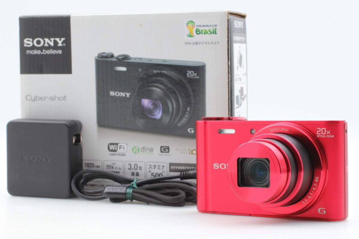 ⏯️ *Multilingual* Sony Cybershot DSC-WX300 Red Compact ⏯️ *Multilingual* Sony Cybershot DSC-WX300 Red Compact