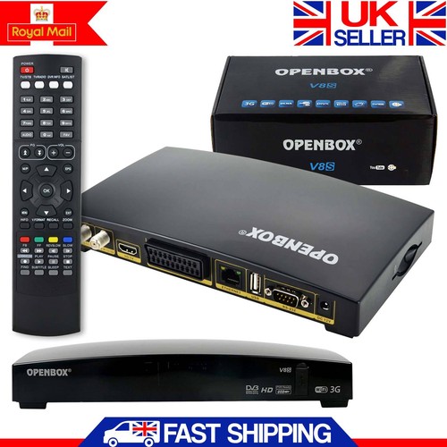 GENUINE OPENBOX V8S FULL HD Freesat PVR Smart TV Satellite Receiver Channel Box