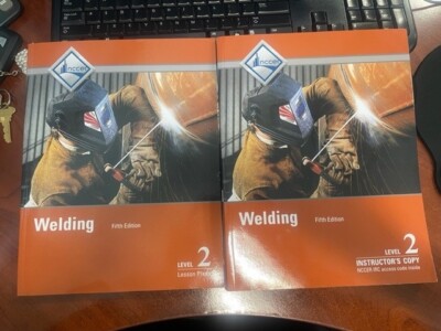 [SET] Welding 5th Ed. Level 2 Lesson Plans & Instructor’s Copy | eBay