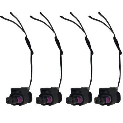 Set of 4 x Variable Valve Timing Solenoid Connector Fits Ford Lincoln 2015-2022