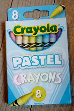 Special Collection Crayola Crayon Pastel 8 Single Pack Crayons