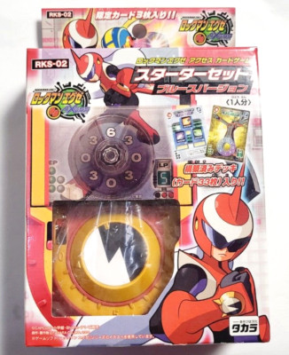 Rockman EXE Starter SET Blues Version RKS-02 TAKARA Kartenspiel Rockman Spiel...