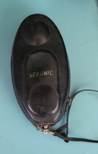 SEKONIC Studio Deluxe L-28 C2 Light Exposure Meter  Slide  Case 620904 1970's 