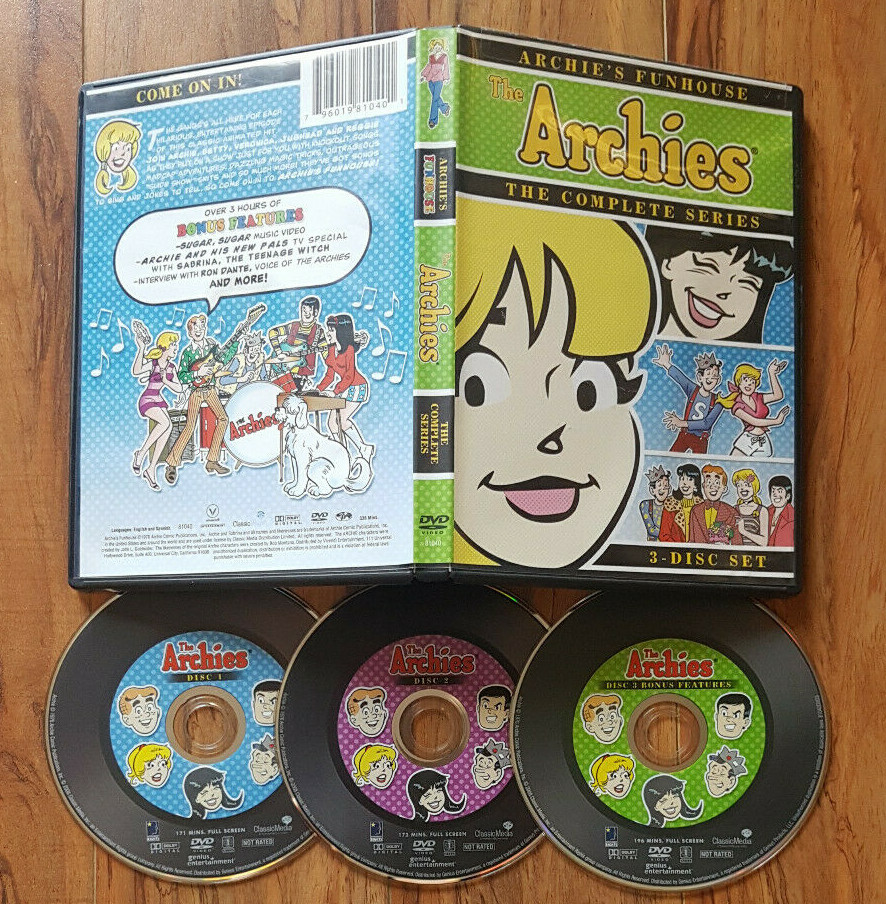 2039 Archies Funhouse: The Complete Series 3-Disc DVD Set 2039 Archies Funhouse: The Complete Series 3-Disc DVD Set