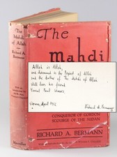 Richard A. Bermann - The Mahdi of Allah, 1st US ed., author's presentation copy