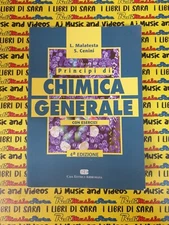 Book Libro PRINCIPI DI CHIMICA GENERALE con esercizi ED.AMBROSIANA 1999 (RG3)