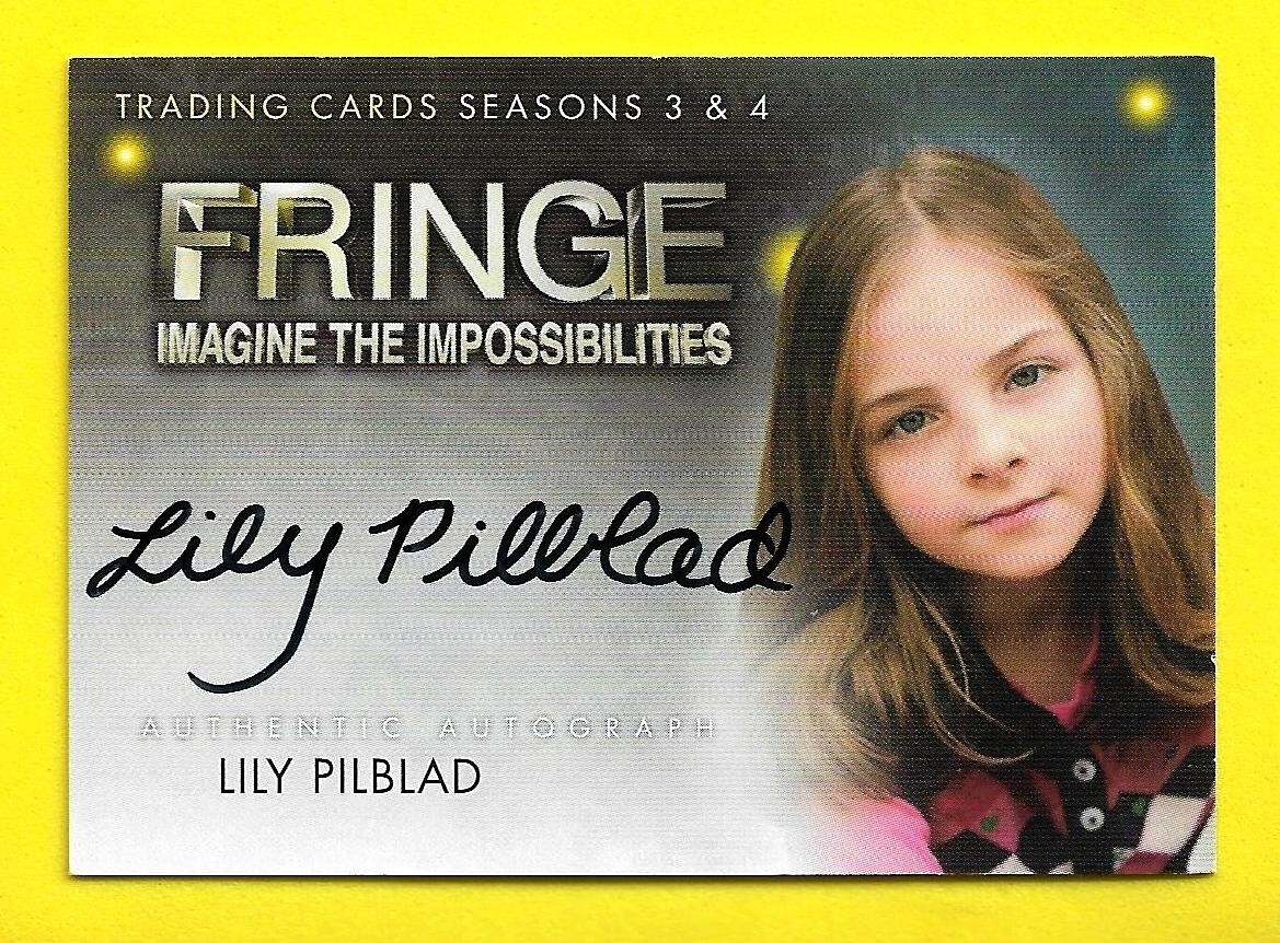 2013 Cryptozoic Fringe Seasons 3 & 4 Autograph A19 Lily