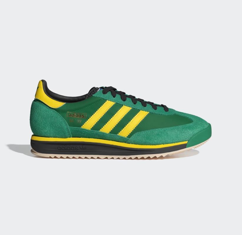 ◆adidas◆ SL 72 RS Green IG2133 Adidas Originals SL 72 RS Green Yellow Core Black IG2133