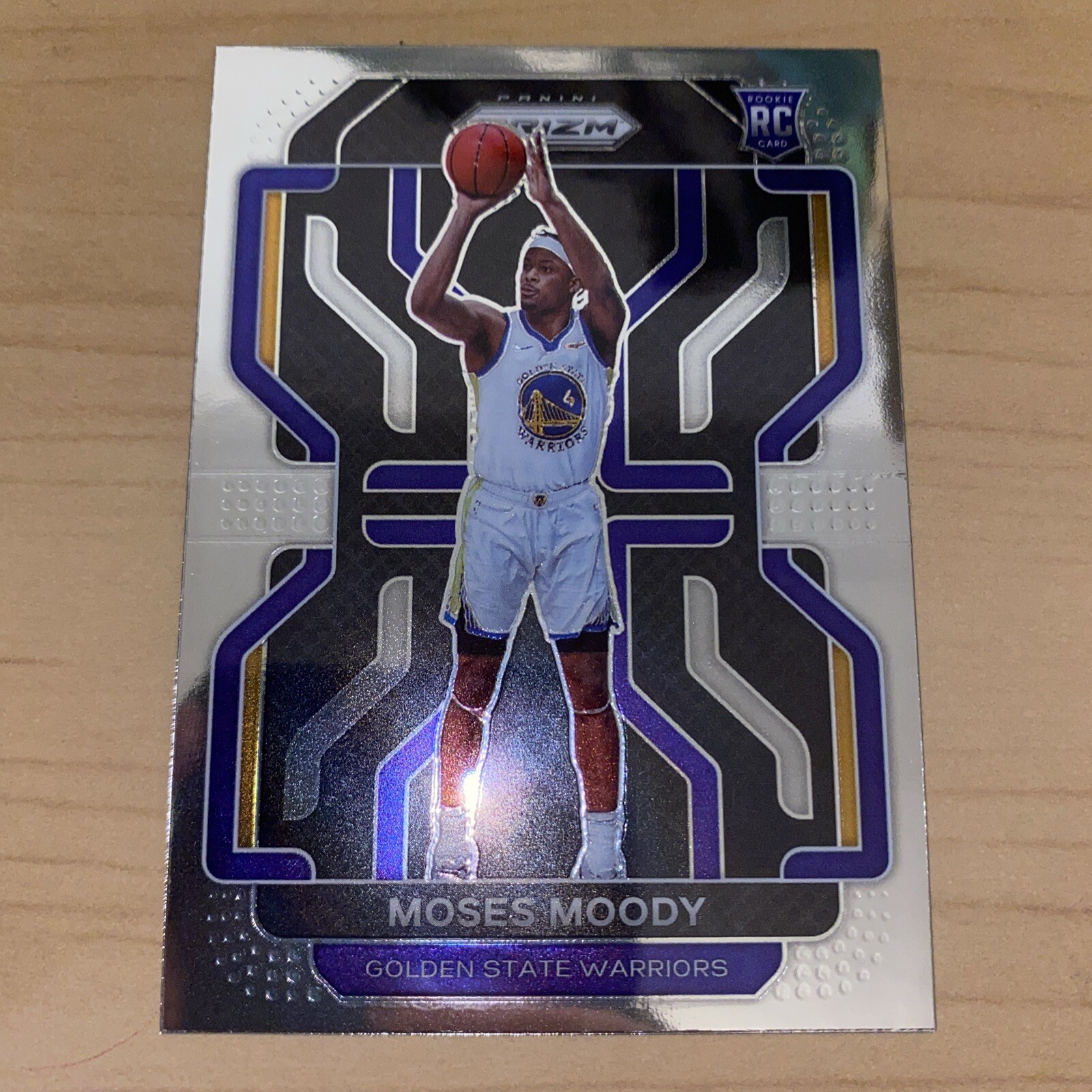 2021-22 Panini Prizm - #308 Moses Moody (RC)