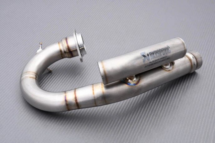 Sistema de exaustão completo AKRAPOVIC EVO Line titânio HUSQVARNA TC 250 2009 - 2011 - Imagem 2 de 4