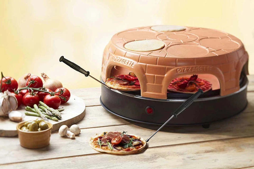 Pizza-Ofen Pizzarette 6 Personen Emerio PO-115848.1 Pizza-Dom Mini-Pizza-Maker - Bild 3 von 4