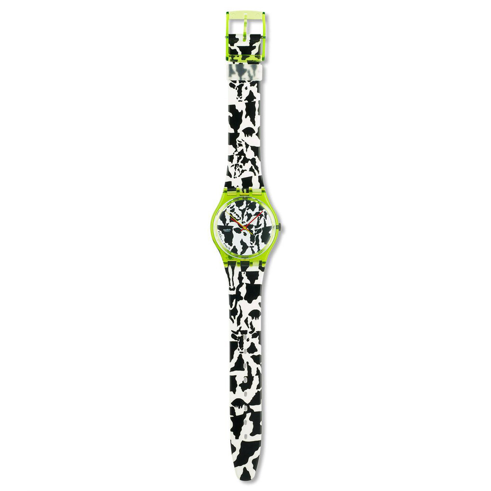ニコラです Authentic Unisex Swatch Flaeck GZ117 1991 Niklaus Troxler