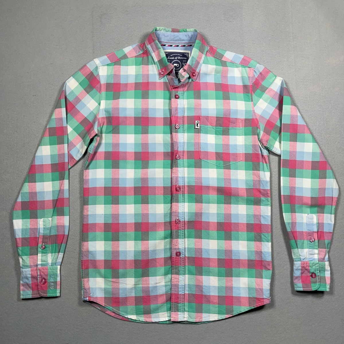トップス NOROLL RELAX GINGAM CHECK SHIRT OLIVE fit=scale-down,w=1200