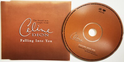 CELINE DION CD Falling Into You UK PROMO ONLY Gold Title Sleeve 1 Track 4:16 UNP