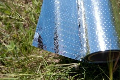 1000 sqft Radiant Barrier Attic Double-Sided Aluminum Perforated Foil INSULATION - Bild 1 von 4