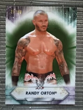 RAMDY ORTON 2021 Topps WWE GREEN 21/99 #125
