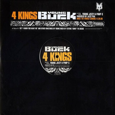 Young Buck Ft. T.I. , Young Jeezy & Pimp C - 4 Kings (VINYL)