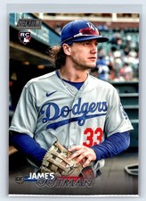 2023 Stadium Club James Outman #21 RC Rookie Los Angeles Dodgers