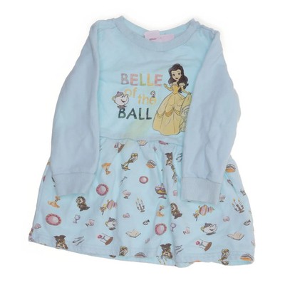 Disney Princess, Kleid, Größe: 92, Blau/Mehrfarbig, Baumwolle, Print #khi