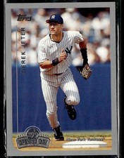 1999 Topps Opening Day #48 Derek Jeter Yankees Baseball Card 1302P
