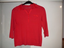 Damen Pullover GERRY WEBER Rot Gr. 44  Baumwo...