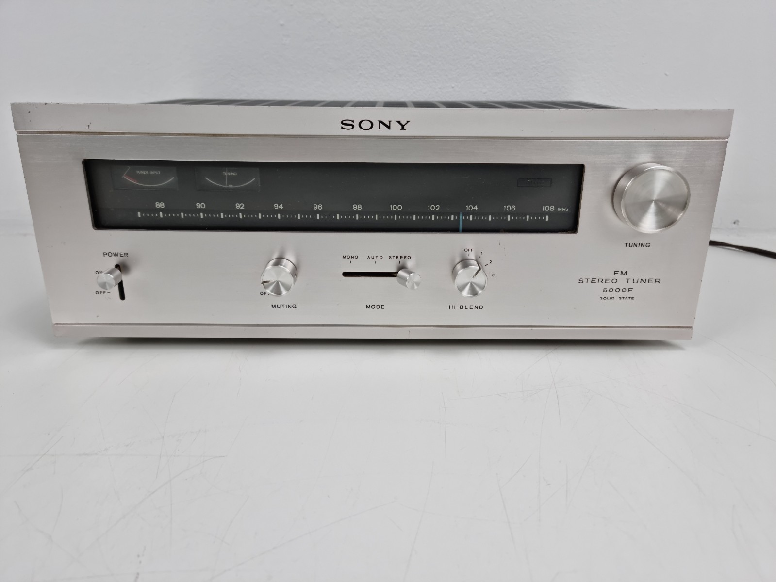 Sony st-5000 vintage audio equipment - eBay listing photo 2