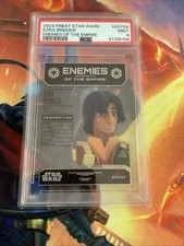 2023 Topps Finest Star Wars Enemies of the Empire Ezra Bridger PSA 9 Case Hit