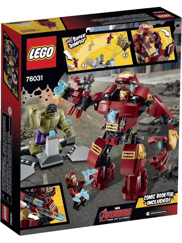 Lego 76031 - Super Heroes  The Hulk Buster Smash  Neuf scellé / Brand New Sealed - Photo 2/3