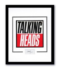 Talking Heads David Byrne Autographed Signed 11x14 Framed True Stories ACOA