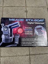 Meade ETX-60AT Telescope w/ Autostar GoTo Controller Complete in Box,