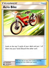 Acro Bike Reverse Holo Uncommon SM - Celestial Storm 123/168 LP