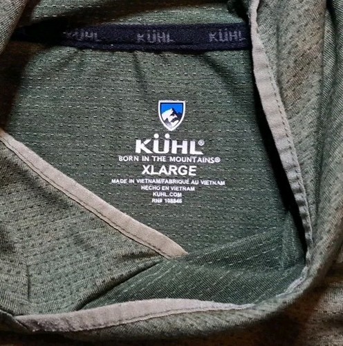 Kuhl Engineered leichter Pullover Hoodie Herren XL grün Wandern Outdoor - Bild 4 von 11