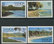 Samoa 1987 SG754-757 Scenes set MNH