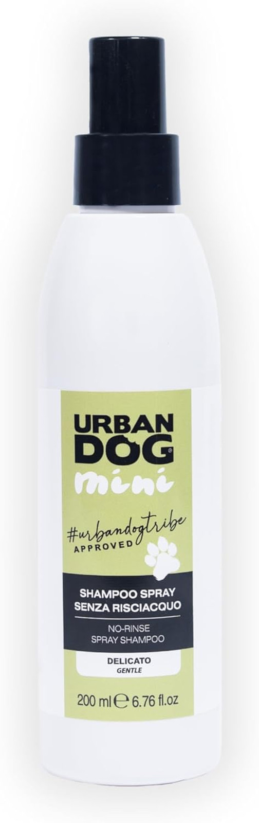 Urban DOG Mini Shampoo a Secco Spray 200ml | Offerta Pulizia Rapida
