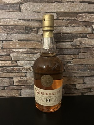 Glenkinchie Single Malt Scotch Whisky 10 Years 43% Alte Sehr Seltene Abfüllung