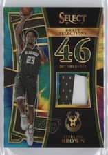 2017 Panini Select Draft Selection Memorabilia Tie-Dye 1/25 Sterling Brown 6fs