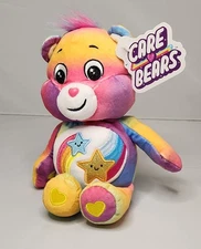 Care Bears Unlock The Magic 10” Dare To Care Bear Plush Bean Stuffed Animal 2022