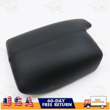 Center Console Armrest Lid Cover for Accord 2013 2014 2015 2016 2017 Black