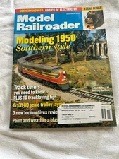 Model Railroader Magazine Nov 2002 Modeling 1950 Southern Style MRC